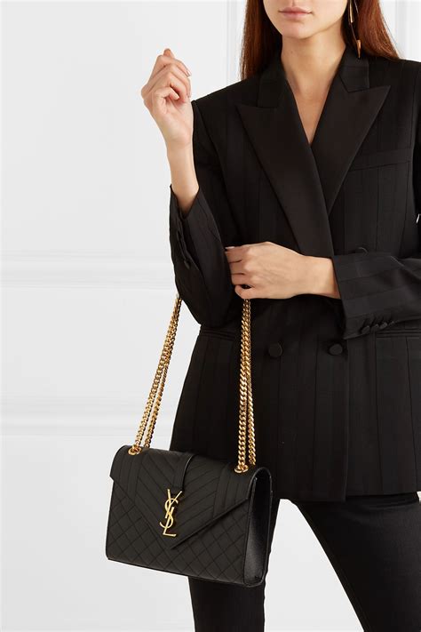 ysl quilt monogram bag|ysl monogram crossbody bag.